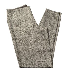 🌺 Prana Gray Mid-Rise Tummy Control Crop Leggings Women’s Size Small